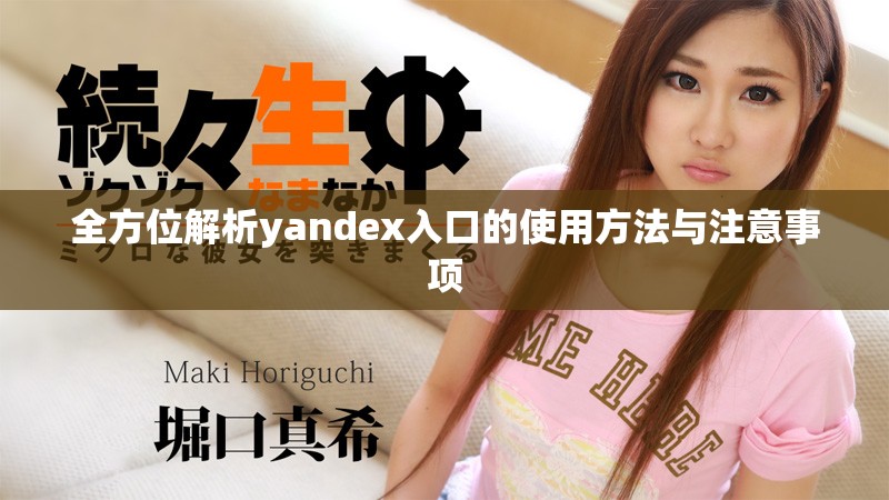 全方位解析yandex入口的使用方法与注意事项