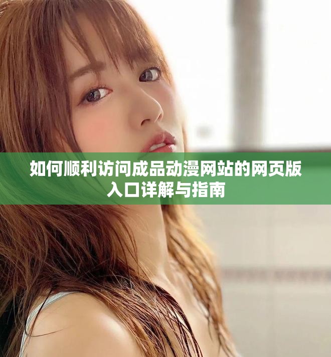 如何顺利访问成品动漫网站的网页版入口详解与指南