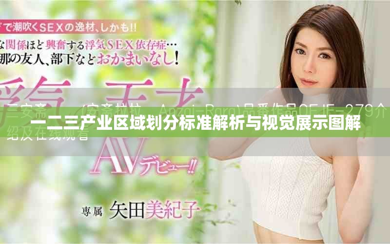 一二三产业区域划分标准解析与视觉展示图解