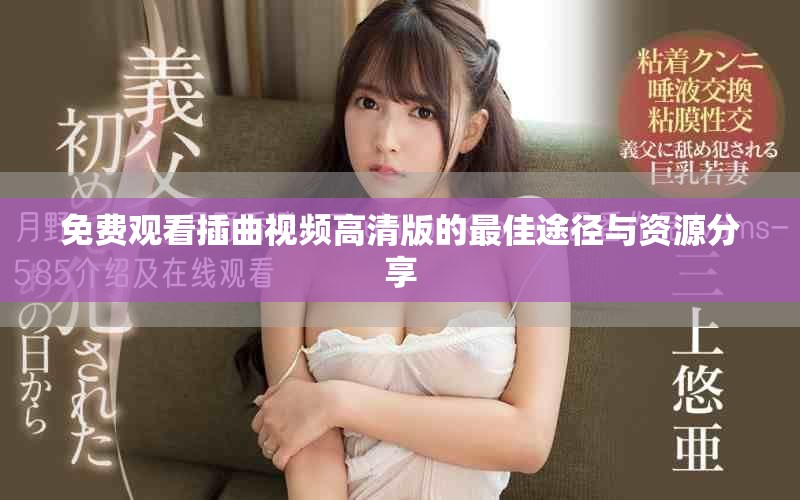 免费观看插曲视频高清版的最佳途径与资源分享