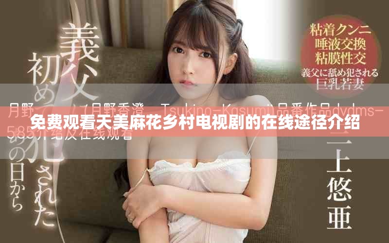 免费观看天美麻花乡村电视剧的在线途径介绍