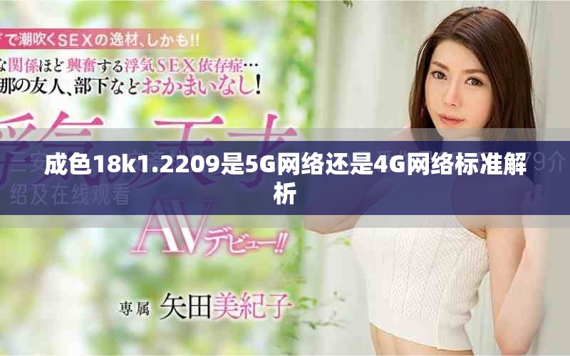 成色18k1.2209是5G网络还是4G网络标准解析