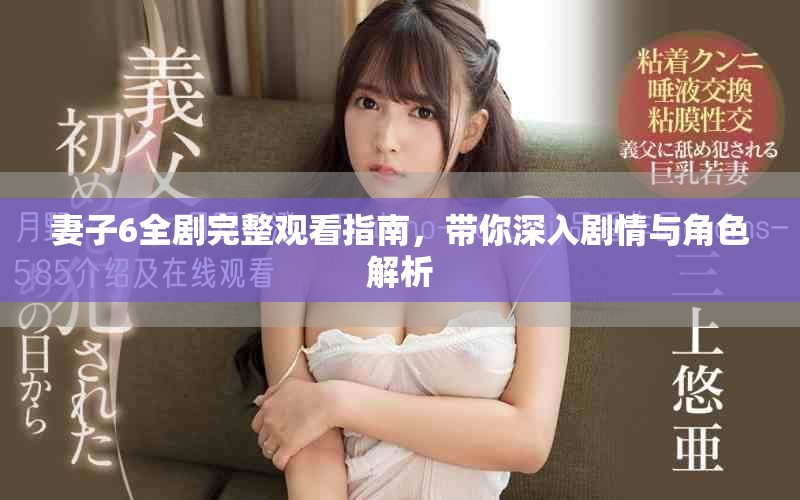 妻子6全剧完整观看指南，带你深入剧情与角色解析