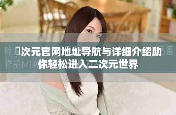 囧次元官网地址导航与详细介绍助你轻松进入二次元世界