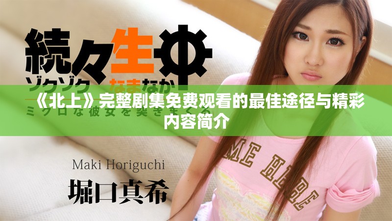 《北上》完整剧集免费观看的最佳途径与精彩内容简介