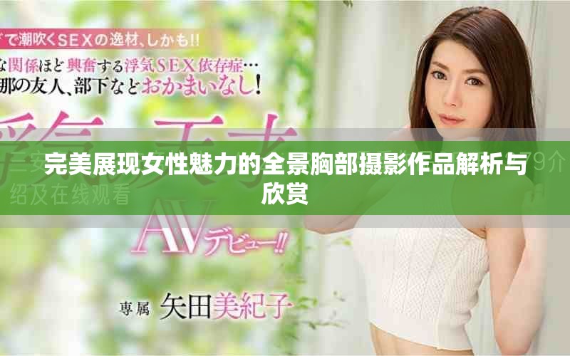 完美展现女性魅力的全景胸部摄影作品解析与欣赏