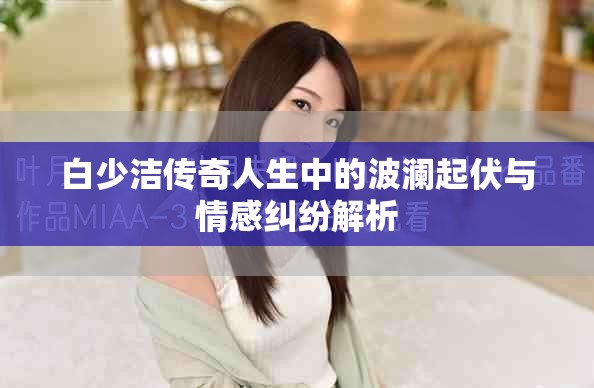 白少洁传奇人生中的波澜起伏与情感纠纷解析