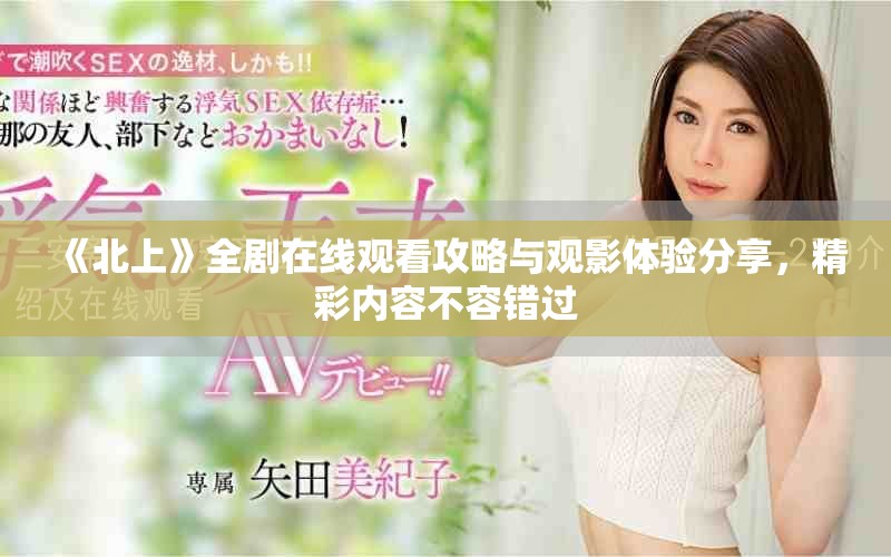 《北上》全剧在线观看攻略与观影体验分享，精彩内容不容错过
