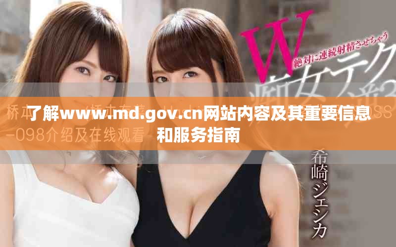 了解www.md.gov.cn网站内容及其重要信息和服务指南