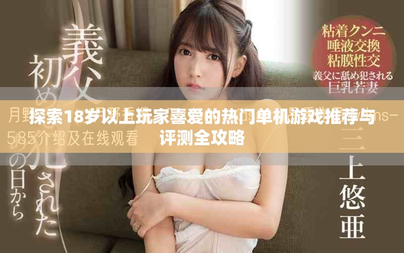 探索18岁以上玩家喜爱的热门单机游戏推荐与评测全攻略