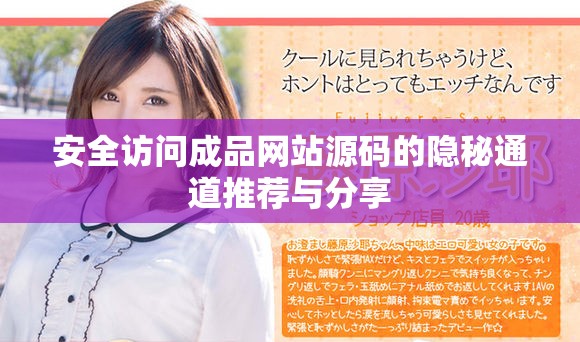 安全访问成品网站源码的隐秘通道推荐与分享