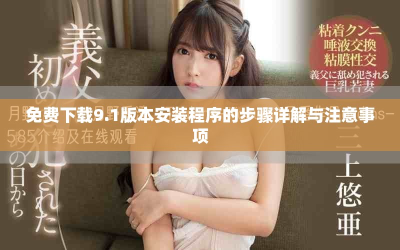 免费下载9.1版本安装程序的步骤详解与注意事项