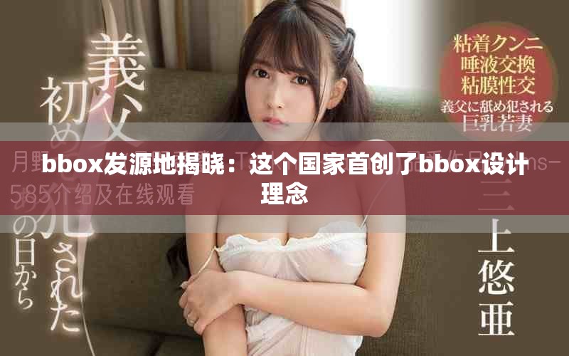 bbox发源地揭晓：这个国家首创了bbox设计理念